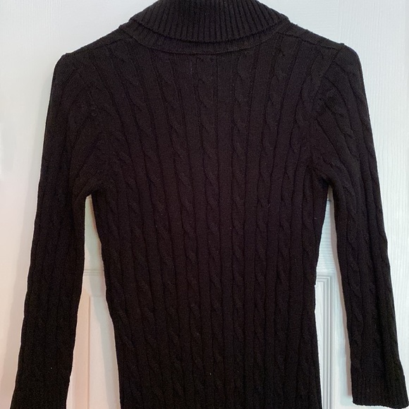 Calvin Klein Long Sleeve Cable Knit Sweater Dress Small - Picture 5 of 5